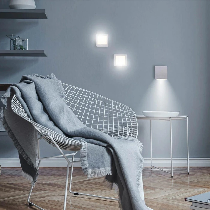 Φωτιστικά οροφής & τοίχου New Garden BOX 8 BATTERY λευκό