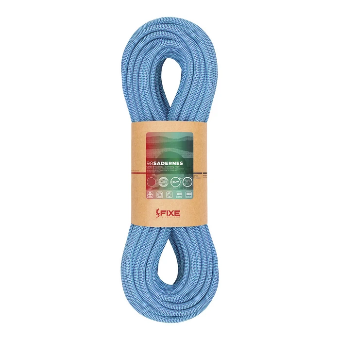 Fixe 584166 Dynamic Climbing Rope 60 m 9.8 mm Blue