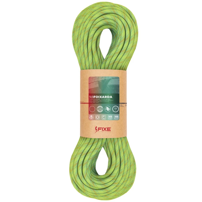 Fixe Δυναμικό Σχοινί Ορειβασίας 9.8mm 60m Πράσινο