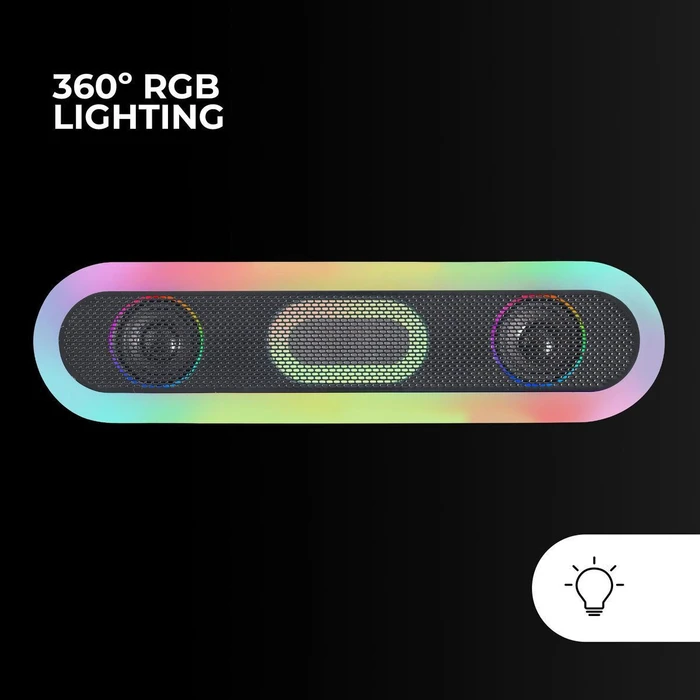 PC Speakers Mars Gaming MSBORB Black 20 W 4 W