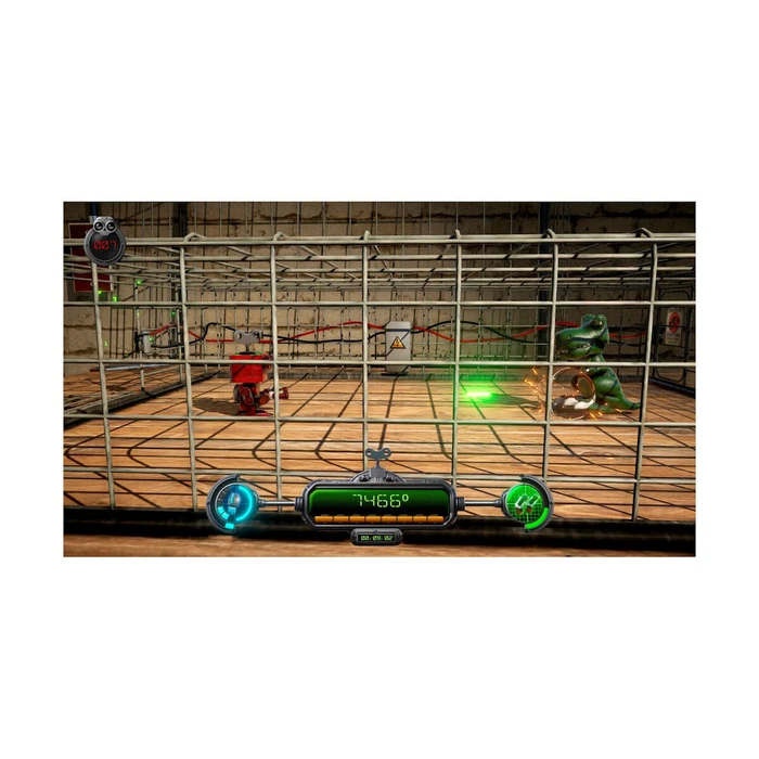 PlayStation 5 Tesura Games A Red Walking Robot