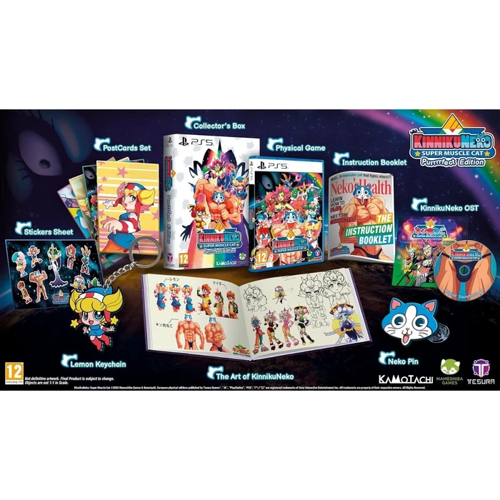 Tesura Games PS5 KinnikuNeko Super Muscle Cat Purrrrfect Edition