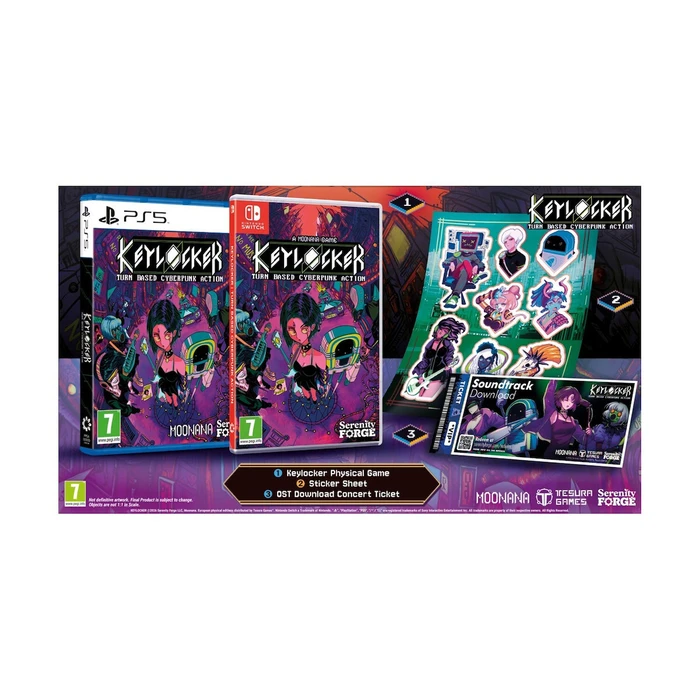 Keylocker - Turn Based Cyberpunk Action (PS5)