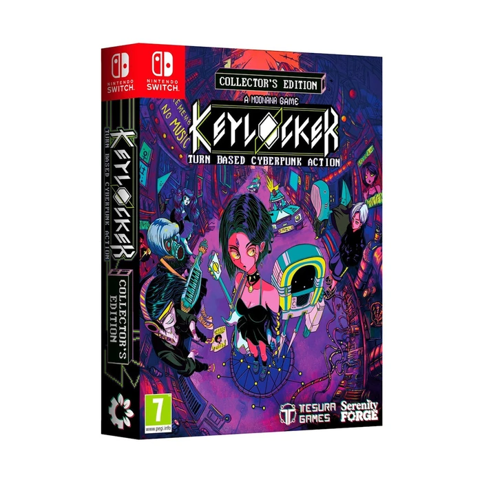 Keylocker: Turn Based Cyberpunk Action - Συλλεκτική Έκδοση (Nintendo Switch)