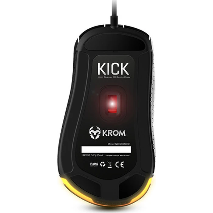Krom Kick RGB Gaming Ποντίκι 6200 DPI Μαύρο