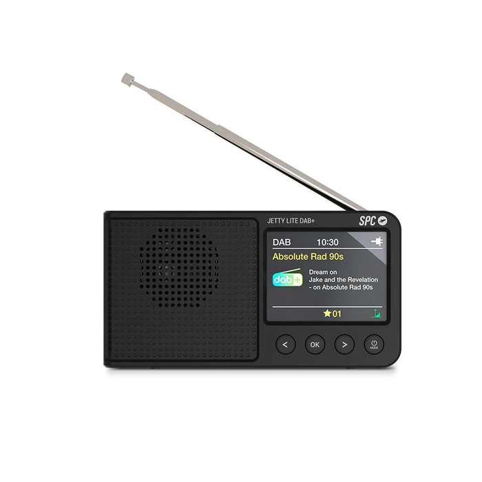 SPC Radio Transistor JETTY LITE DAB+ 4591N Black Retro