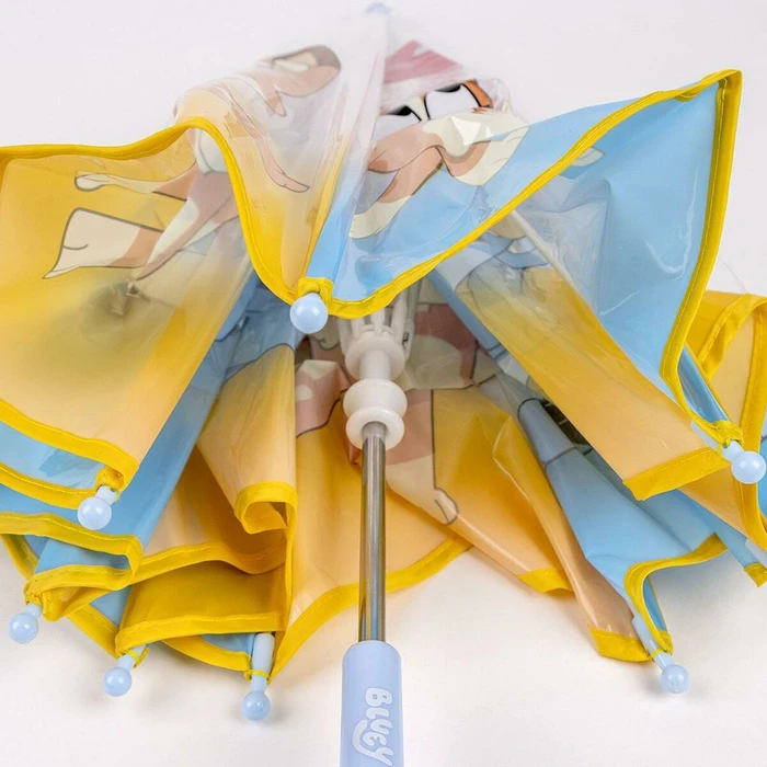 Educa Παιδική Ομπρέλα Μπαστούνι Bluey Μπλε με Διάμετρο 45εκ.