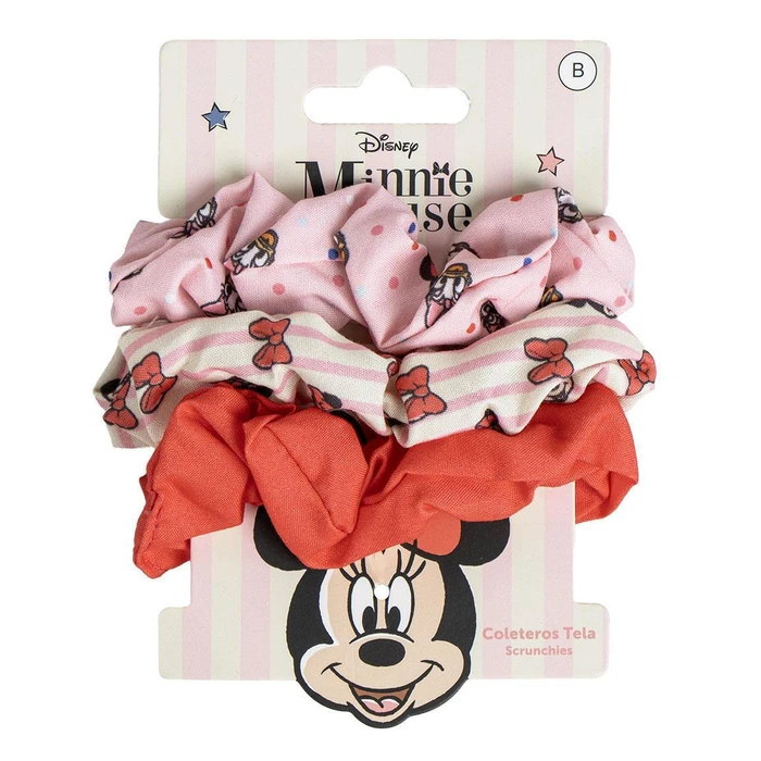 CERDA Beauty Disney: Minnie Mouse - Scrunchies (3 τεμάχια)