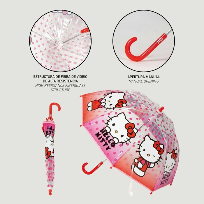 Hello Kitty Umbrella Pink