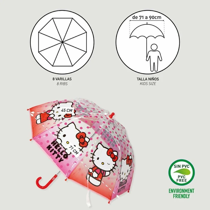 Hello Kitty Umbrella Pink