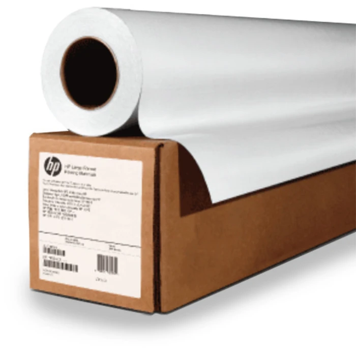 HP Bright White Ink Paper Roll 594 mm x 45.7 m, 90 g/m² (Coated Bond Paper) - Q1445A