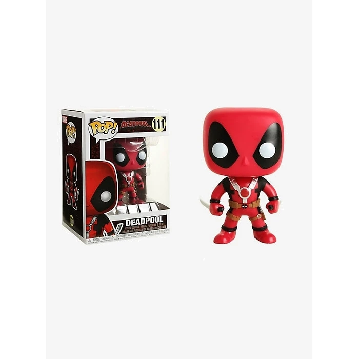 Marvel Funko Pop Deadpool Two Swords Vinyl Bobble Head Figure