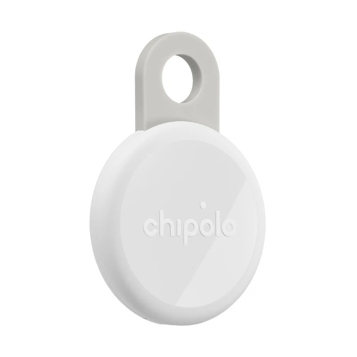 Chipolo LOOP – Rechargeable tracking tag compatible with Apple Find My (Chalk)