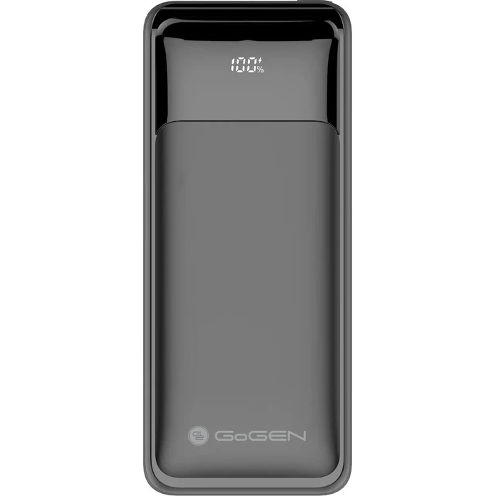 GoGEN PB300002B Power Bank 30000mAh 65W USB-C PD 2x USB-A 2x USB-C LCD Black