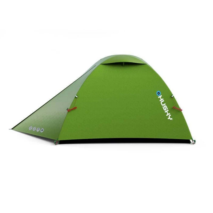 Husky Sawaj 2 Nylon Σκηνή Igloo Πράσινη Διπλό Πανί για 2 Άτομα 230x215x120 εκ.
