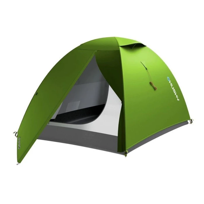 Husky Sawaj 2 Nylon Σκηνή Igloo Πράσινη Διπλό Πανί για 2 Άτομα 230x215x120 εκ.