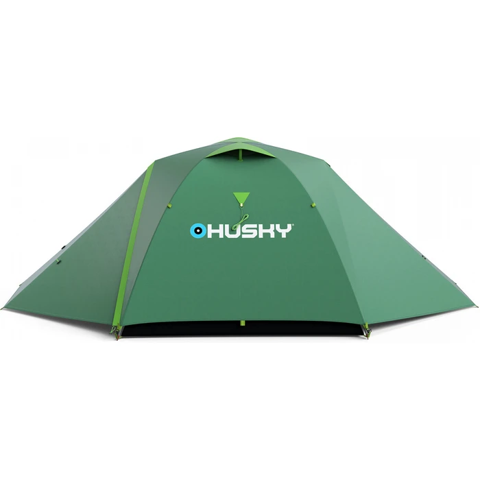 Husky Burton 2-3 Winter Igloo Tent Green Double-Layer 2-Person Waterproof 4000mm 340x220x115 cm (Model 1H0-7251)