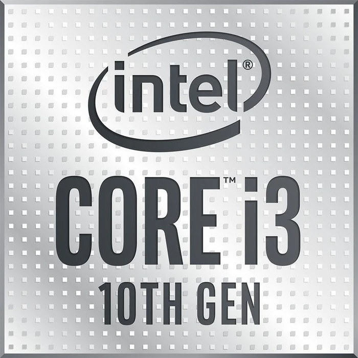 Intel Core i3-10100 CPU (Tray) — 4 cores / 8 threads, 3.6 GHz base, 4.3 GHz turbo, LGA1200
