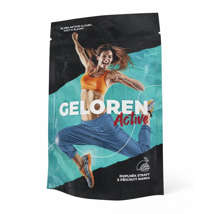 Geloren Active Συμπλήρωμα για την Υγεία των Αρθρώσεων 90 ζελεδάκια Mango