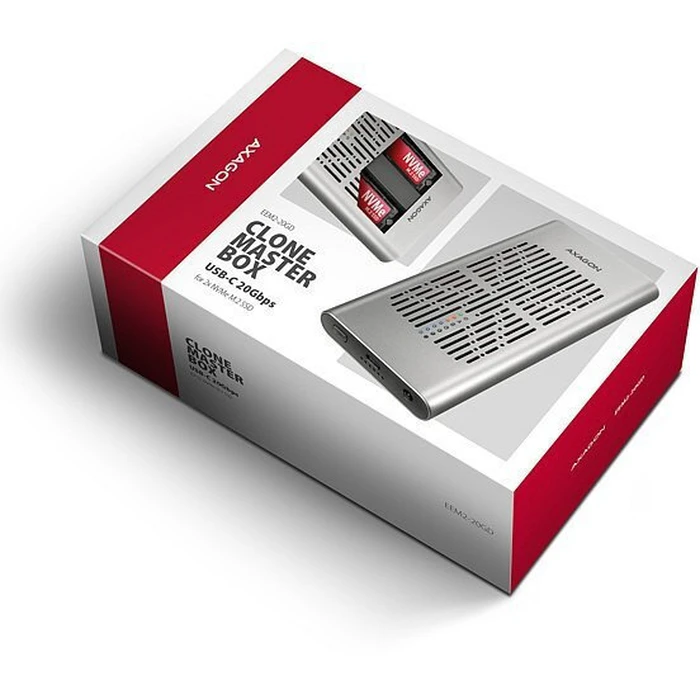 Θήκη SSD M.2 (M.2 NVMe/ SATA) USB-C Axagon EEM2-20GD