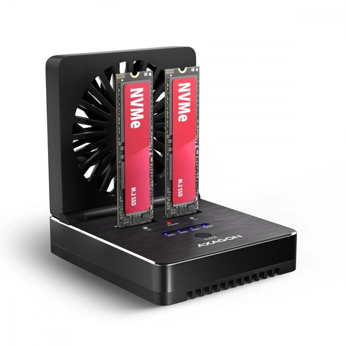 Axagon ADSA-M2C22 Docking Station SSD USB-C 2x M.2 NVMe