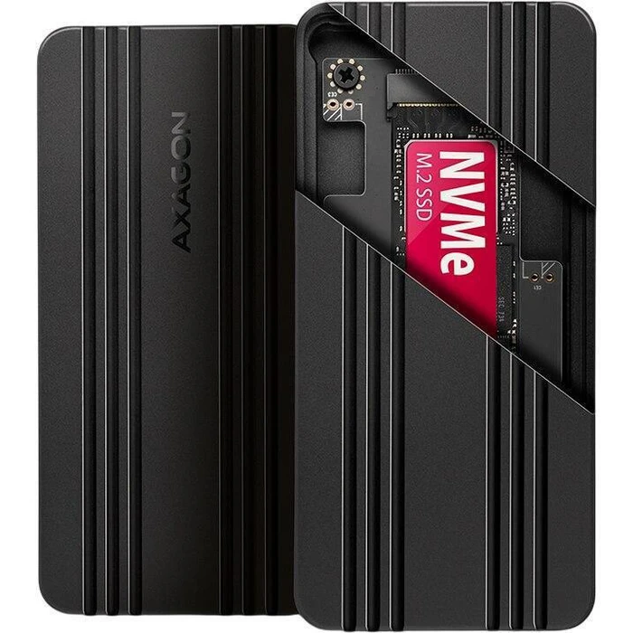 Θήκη SSD M.2 NVMe USB-C Axagon EEM2-40G – Μαύρο