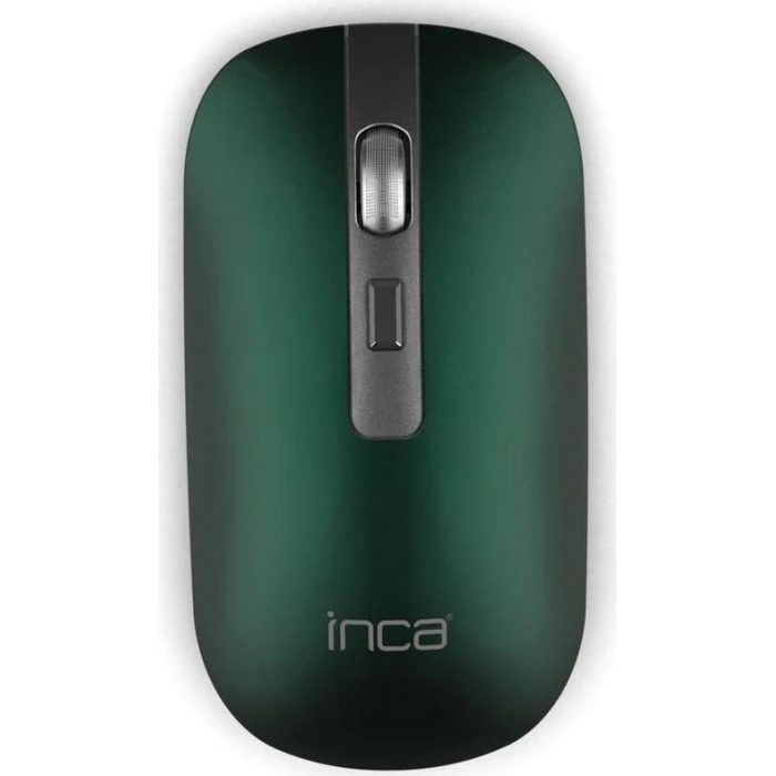 Ασύρματο ποντίκι INCA 1600 DPI, 4 κουμπιά, 2.4GHz, USB-A/USB-C, Μεταλλικό (IWM-531RY)