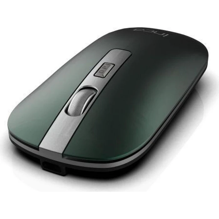Ασύρματο ποντίκι INCA 1600 DPI, 4 κουμπιά, 2.4GHz, USB-A/USB-C, Μεταλλικό (IWM-531RY)