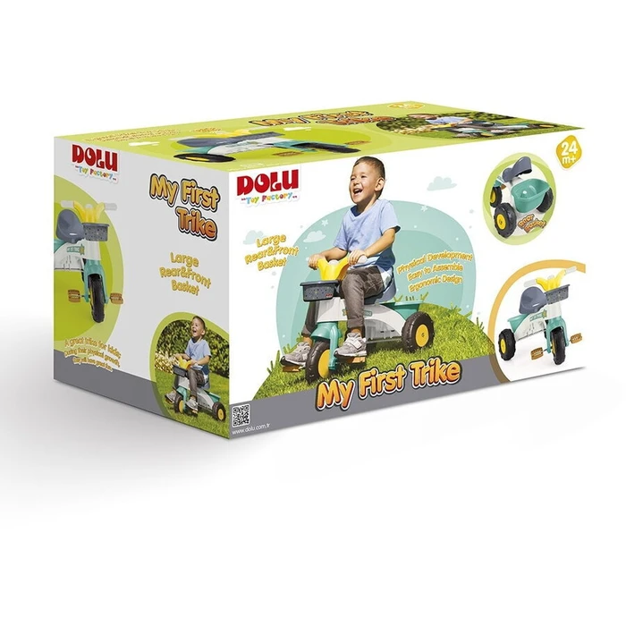 Dolu My First Tricycle - Μετατρέψιμο τρίκυκλο με χειρολαβή γονέα 2+ (Κωδικός 2604)