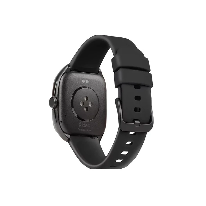 TTEC Smartwatch Tempus Pro 47mm AMOLED Curved Rectangular Black