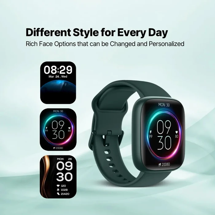 TTEC Smartwatch Tempus Petrol Green 47 mm
