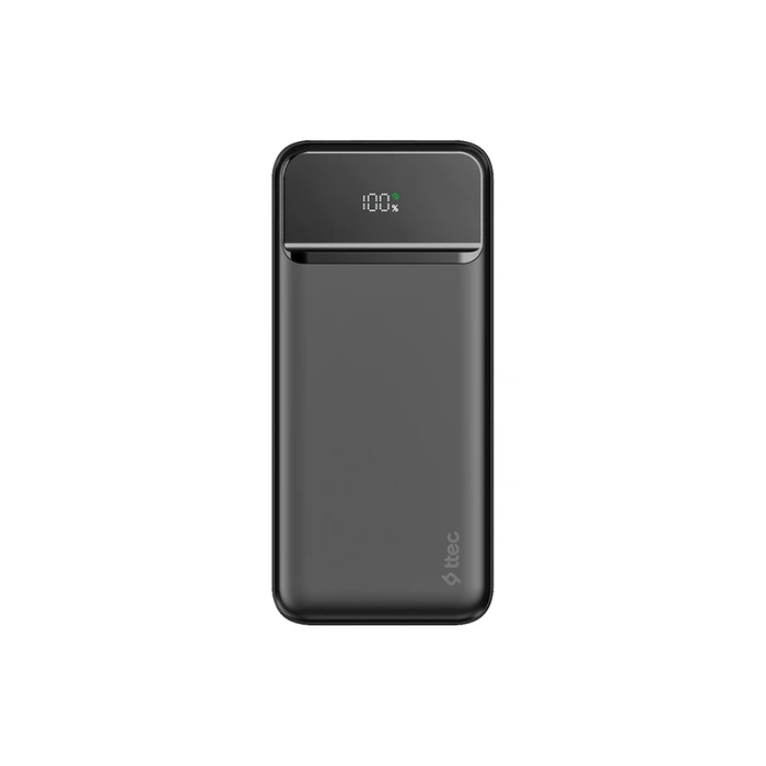 ttec ReCharger LCD 20.000mAh PD 20W Powerbank Black (2BB268S) (TTEC2BB268S)
