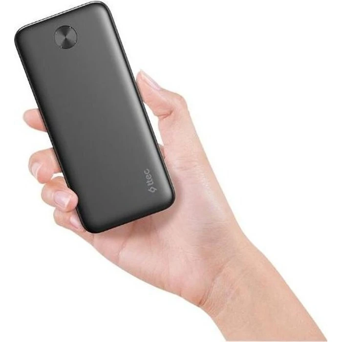 ttec ReCharger 10.000mAh Powerbank Black (2BB234S) (TTEC2BB234S)