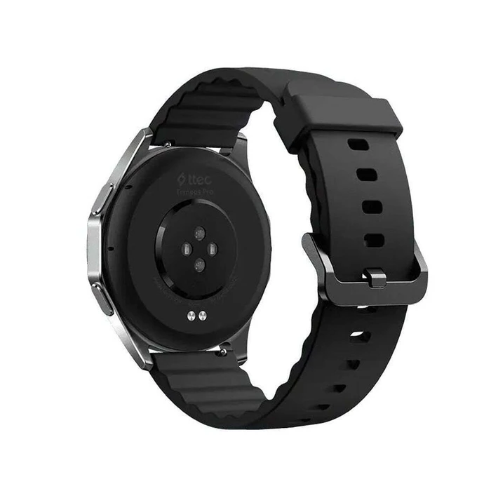 TTEC Smartwatch Tempus Pro 47 mm Round Case Black