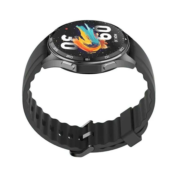 TTEC Smartwatch Tempus Pro 47 mm Round Case Black