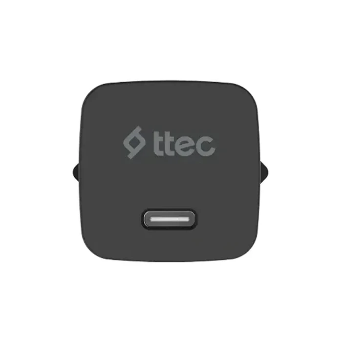 ttec SmartCharger GAN 45W PD Travel Fast Charger Black (2SCG45S) (TTEC2SCG45S)