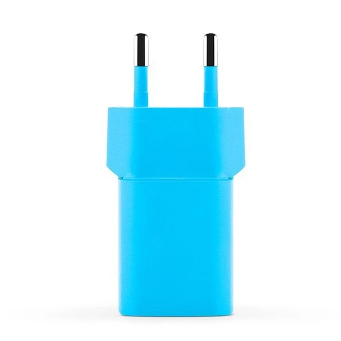 TTEC Φορτιστής Ταξιδιού SmartCharger GaN 20W PD USB C με Καλώδιο USB C 3A 120cm Neon Blue