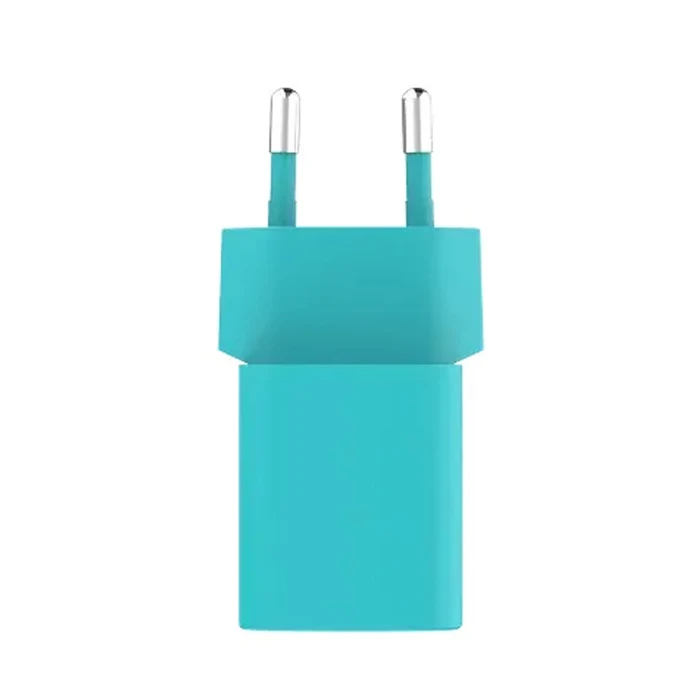 ttec SmartCharger GAN 45W PD Travel Fast Charger+ USB-C - USB-C 3A Cable Neon Blue (2SCG45CNM) (TTEC2SCG45CNM)