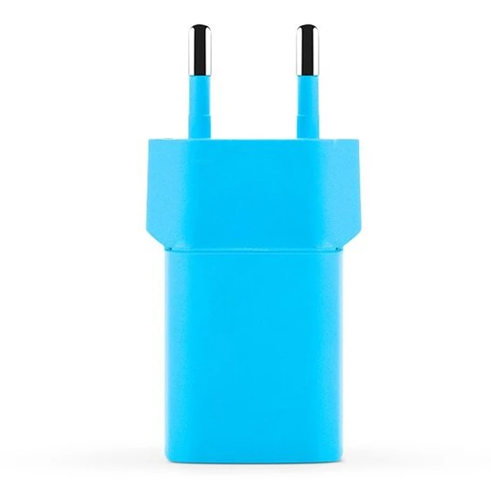 TTEC Φορτιστής Ταξιδιού SmartCharger GaN 20W PD με Καλώδιο USB C σε Lightning 120 cm Neon Blue