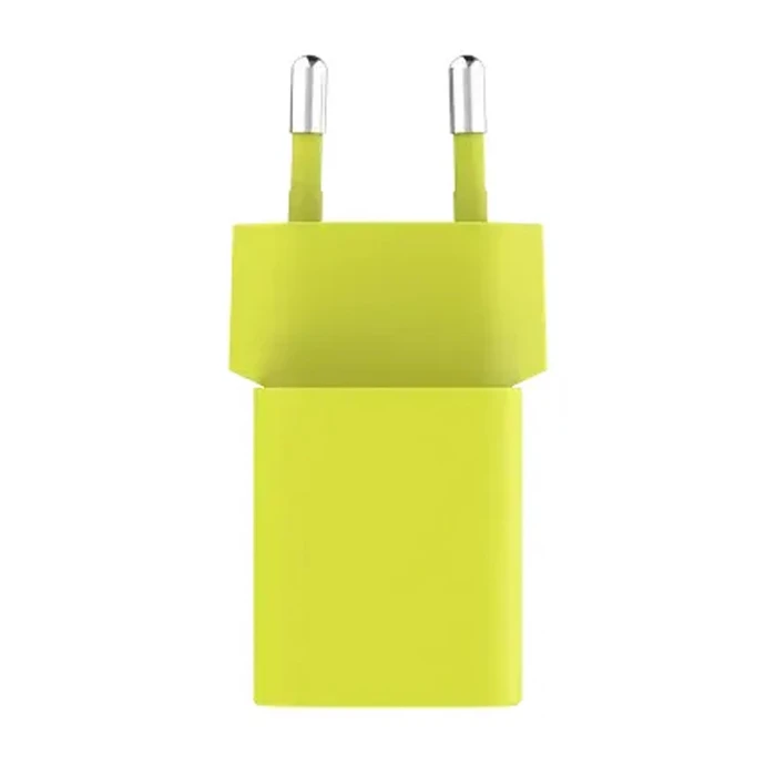 ttec SmartCharger GAN 45W PD Travel Fast Charger+ USB-C - USB-C 3A Cable Neon Yellow (2SCG45CNS) (TTEC2SCG45CNS)
