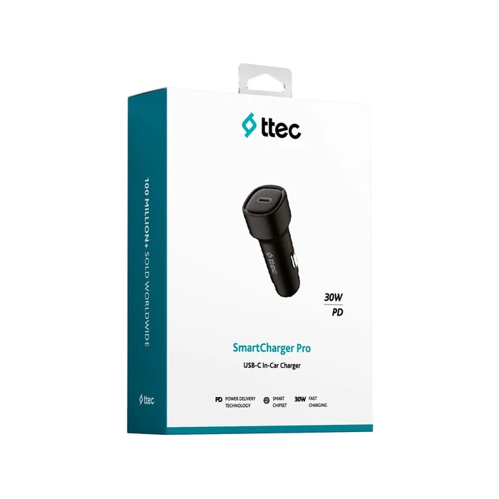 TTEC SmartCharger Φορτιστής Αυτοκινήτου PD 30W USB C