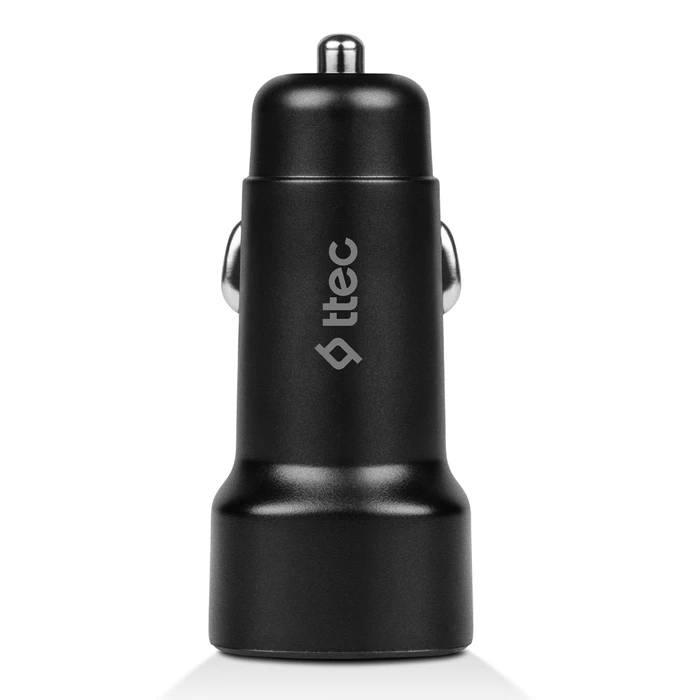 ttec SmartCharger Duo 3.1A In Car Charger USB-C+USB-A. (2CKS35S) (TTEC2CKS35S)