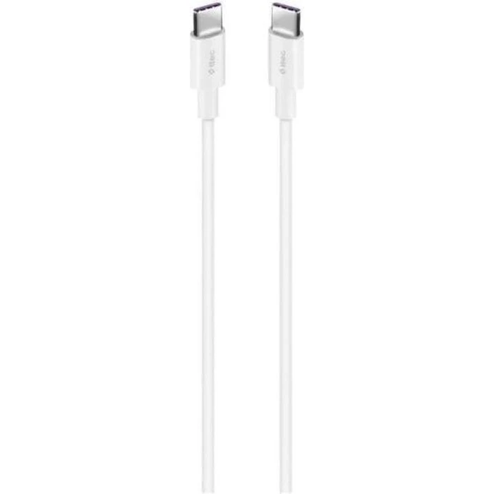 TTEC Type C to Type C 100W Fast Charge Cable White 150cm 2DK49B