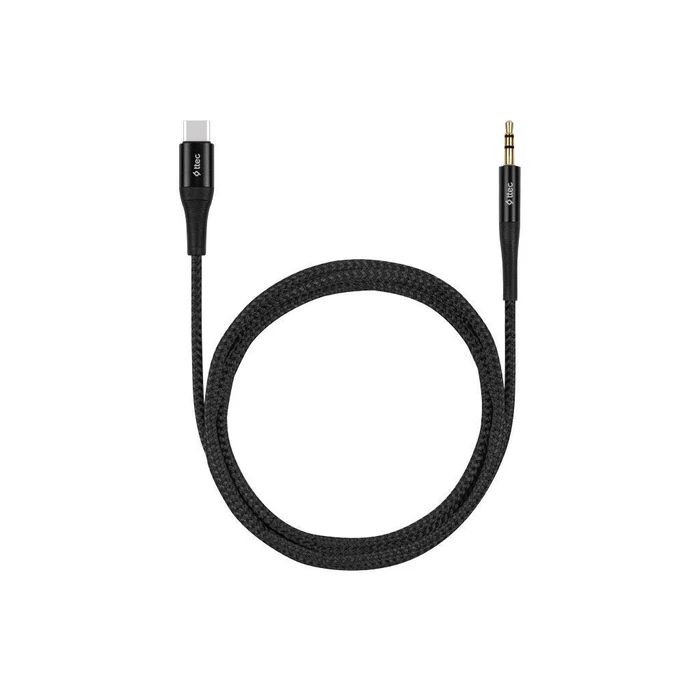 TTEC USB C to AUX Audio Cable 100cm Black 2AK03S