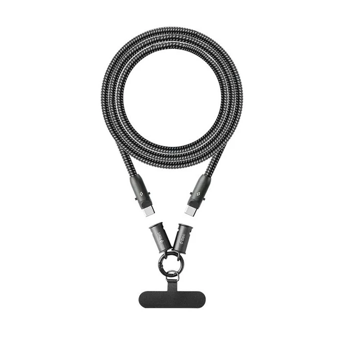 TTEC Καλώδιο USB C σε USB C ExtremeCable Hip Multifunctional Extra Durable 60W 120cm