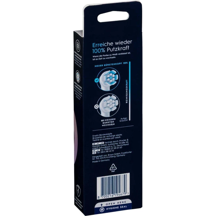 Αξεσουάρ για στοματική φροντίδα Oral-B iO Gentle Care ανταλλακτικές κεφαλές οδοντόβουρτσας 6 τεμ.