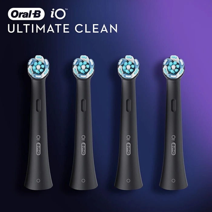 Αξεσουάρ για στοματική φροντίδα Oral-B iO Ultimate Clean ανταλλακτικές κεφαλές οδοντόβουρτσας Black 6 τεμ.