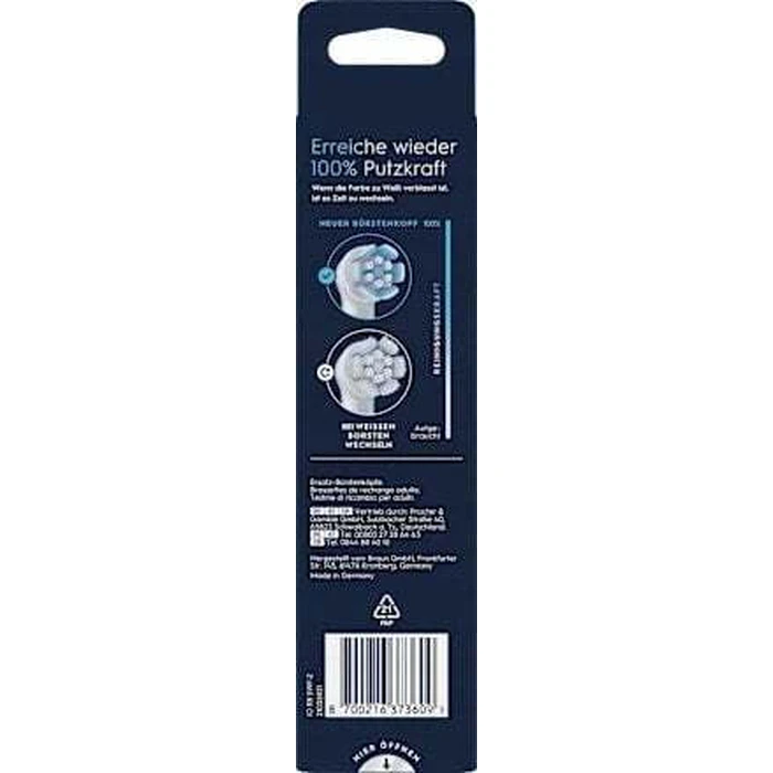 Oral‑B iO Gentle Cleaning Ανταλλακτικές Κεφαλές Βουρτσών 2 τεμάχια (373609)