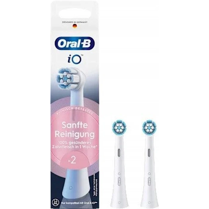Oral‑B iO Gentle Cleaning Ανταλλακτικές Κεφαλές Βουρτσών 2 τεμάχια (373609)