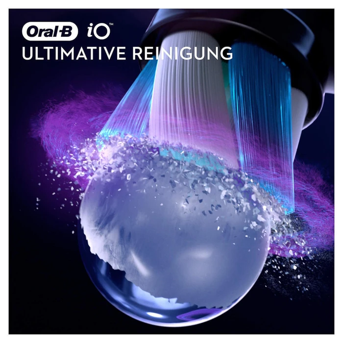 Oral‑B iO Ultimate Clean Ανταλλακτικές Κεφαλές Οδοντόβουρτσας 2τμχ Μαύρο